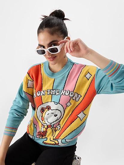 Mystiva Moon Women’s Premium Oversized Winter Sweater | Soft, Warm & Stylish Casual Wear