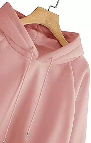 zOOdie Women's Wool Blend Solid Hoodie with Hooded Neck, Warm Design & Full Sleeves for Winter