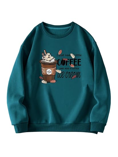 Prowella Women’s Soft Cotton Printed Sweatshirt – Stylish, Cozy & Perfect for Casual Wear