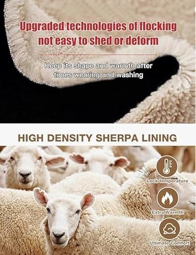 Fistyion Winter Warm Fleece Pullover Sweatshirt for Men & Women, Cozy Thermal Wear