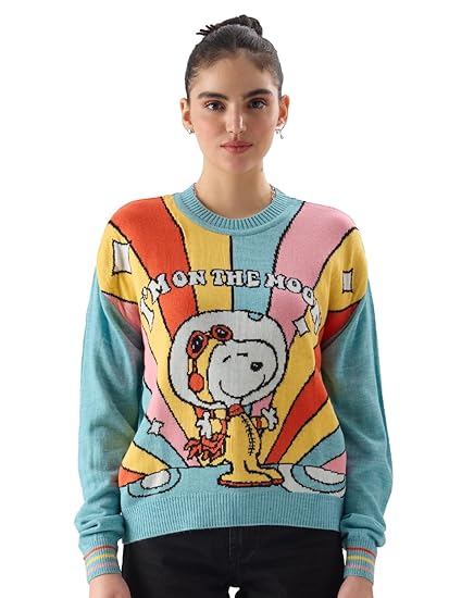 Mystiva Moon Women’s Premium Oversized Winter Sweater | Soft, Warm & Stylish Casual Wear