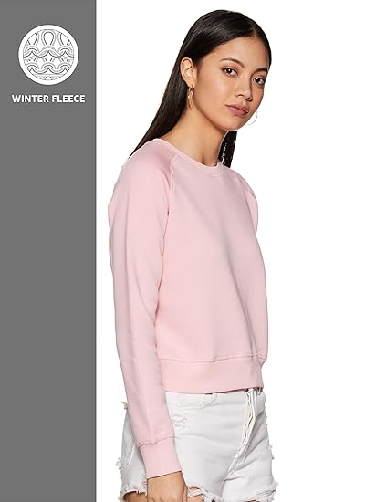 Gilsora Women's Soft Cotton Crew Neck Sweatshirt – Cozy, Stylish & Perfect for Everyday Wear
